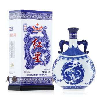红星二锅头 青花珍品青花瓷 清香型白酒 52度 750ml*6瓶 整箱装口粮酒 商品图3