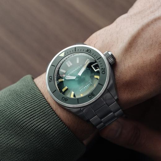 新|英国SPINNAKER三角帆超穹镜自动机械手表PICCARD夜光防水5098 商品图4