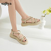 Safiya/索菲娅2024年露趾厚底外穿轻便单鞋休闲松糕凉鞋女 SF42115409 商品缩略图8