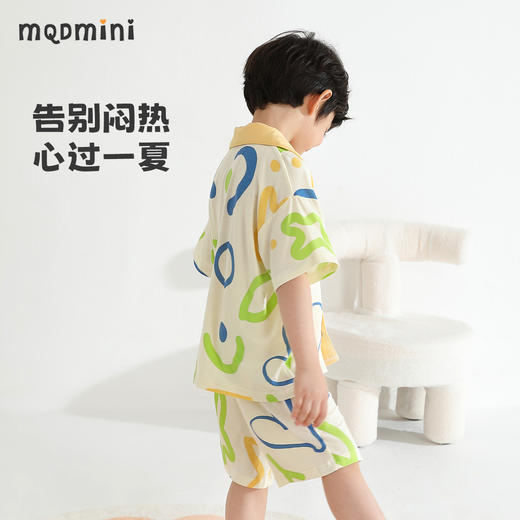 【90-120】【MQDmini】男童夏季短袖家居服睡衣套装 商品图1