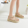 Safiya/索菲娅2024年露趾厚底外穿轻便单鞋休闲松糕凉鞋女 SF42115409 商品缩略图1