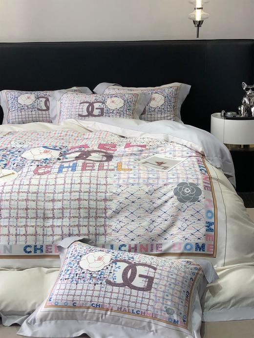 利路米百支天丝棉缎四件套 魅丽山茶 商品图1