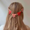 北京仓｜Coucou Suzette-Barrette Rouge-淡粉色蝴蝶结 发夹［法国设计师］ 商品缩略图2