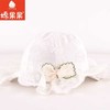 棉果果夏季新品白色宽帽檐女童蕾丝公主帽M224400422395 商品缩略图0