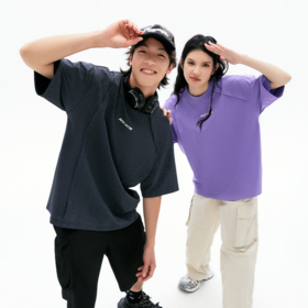 YKYB黄子韬工装风简约T恤美式复古2025夏季新款中性潮酷短袖上衣