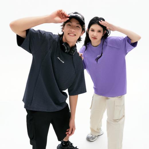 YKYB黄子韬工装风简约T恤美式复古2025夏季新款中性潮酷短袖上衣 商品图0