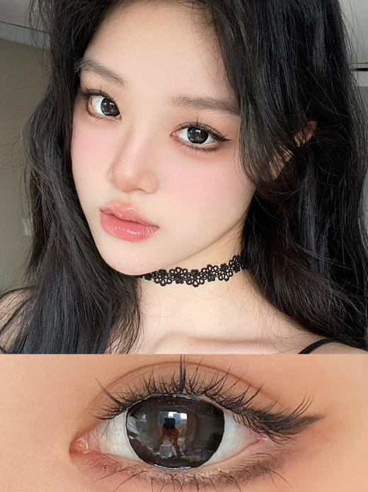 【缺货多】年抛 Springcon 暗黑萝莉 14.5 着色14.0 大黑 商品图7