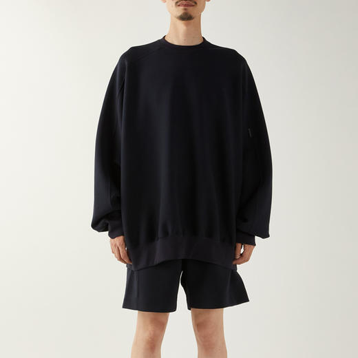 N.HOOLYWOOD CREWNECK SWEATSHIRT 速干柔软廓形圆领套头卫衣 商品图0