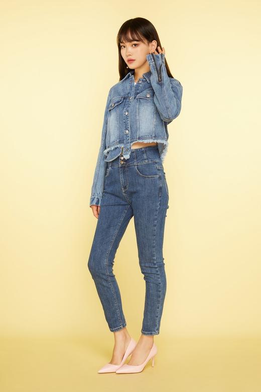 HAYES 水洗毛边短款牛仔外套 11331 商品图4