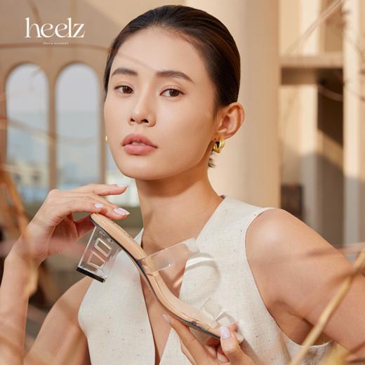 heelz设计师手工鞋履｜ 原创 H 水晶跟透明TPU 凉鞋显腿长60mm 商品图1