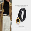 Safiya/索菲娅简约百搭2023新款二层牛皮百搭针扣女腰带牛仔裤腰带皮带皮带SF505011Y 商品缩略图1