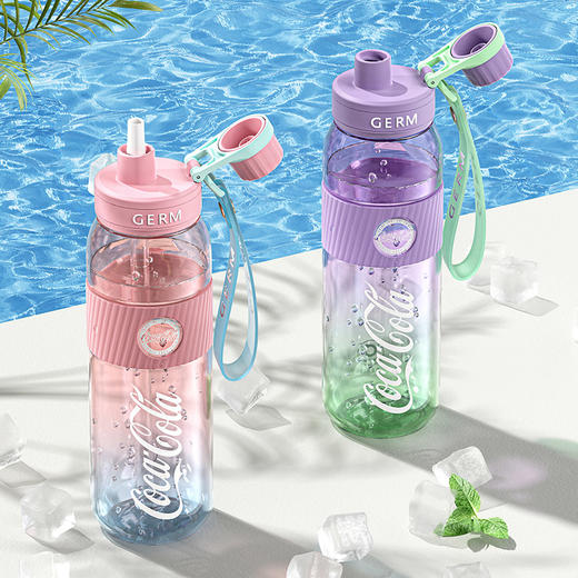 GE-CK23SS-S79系列 可口可乐联名款渐变元气水壶 商品图0