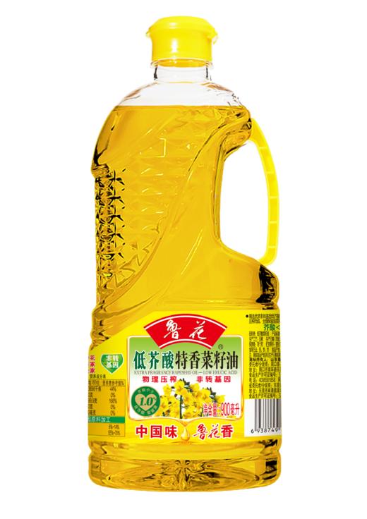 鲁花  低芥酸特香菜籽油900ml  物理压榨（72小时之内发货） 商品图0
