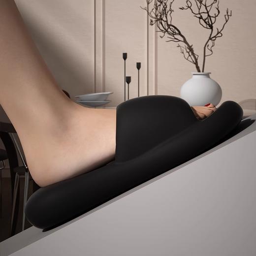 【护脚防外冲，无味不臭脚！】踩屎感气垫eva凉拖鞋女士2024新款，室内家居浴室洗澡防滑家用外穿，颜值担当上脚还非常好看-lm！ 商品图2