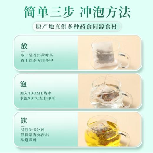 北京同仁堂-普洱荷叶茶 50g（5g*10袋） 商品图4