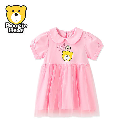 BOOGIEBEAR卜吉熊童装夏季   针织连衣裙80-120   822228003 商品图3