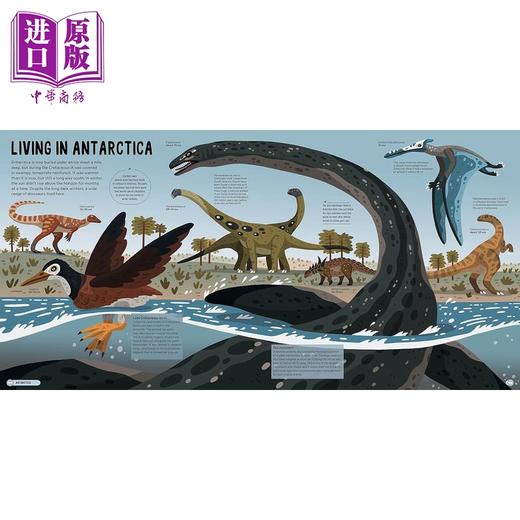 预售 【中商原版】恐龙图谱The Atlas of Diabolical Dinosaurs英文原版 儿童科普绘本 科学知识百科图画书 精装进口儿童读物7-12岁 商品图4