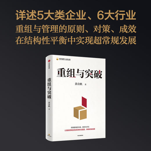 重组与突破 黄奇帆 著 经济 商品图1