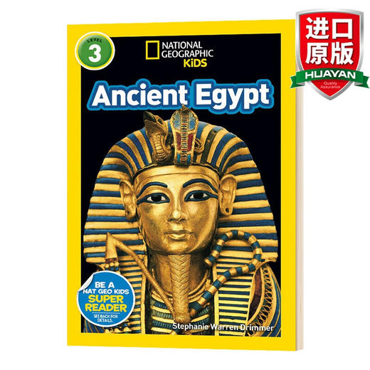 英文原版 国家地理分级系列 National Geographic Kids Readers L3: Ancient Egypt 全英文版 商品图0