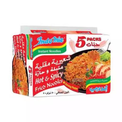 营多捞面火辣鸡肉味5连包 商品图0