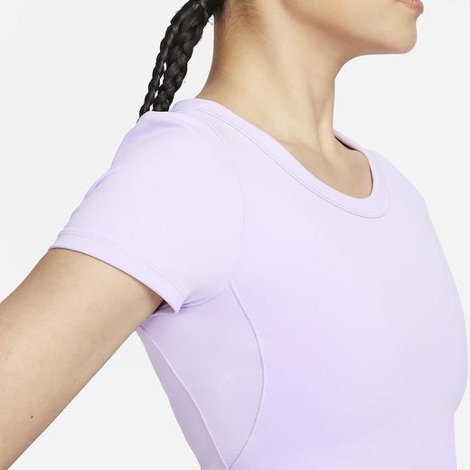 Nike/耐克ONE DRI-FIT女子上衣速干短袖夏短款针织衫运动T恤FN2805-512 商品图3