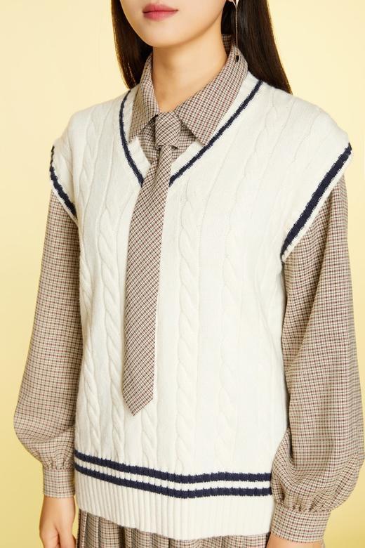 Stay2Weeks 学院风背心格纹连衣裙套装 11306 商品图3