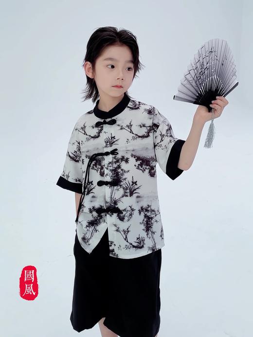 2024年夏季男童国风 新中式（全套上衣+裤） 商品图6
