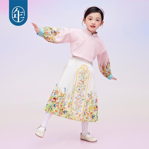 【花漾年华衬衫】年衣女童新中式衬衫新款儿童国风长袖衬衣 商品图4