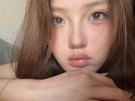 loveiikira 粉兔兔/蓝悠悠/芋波波 很温柔 14.5mm 半年抛美瞳两片装 粉/蓝/紫 商品图9