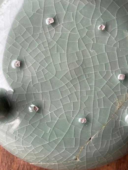 官窑釉青瓷三足双耳鼎式炉，顺丰包邮 商品图10