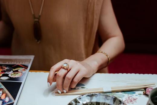 夜曲 |  茅台级玻璃种白蛋戒指 商品图8