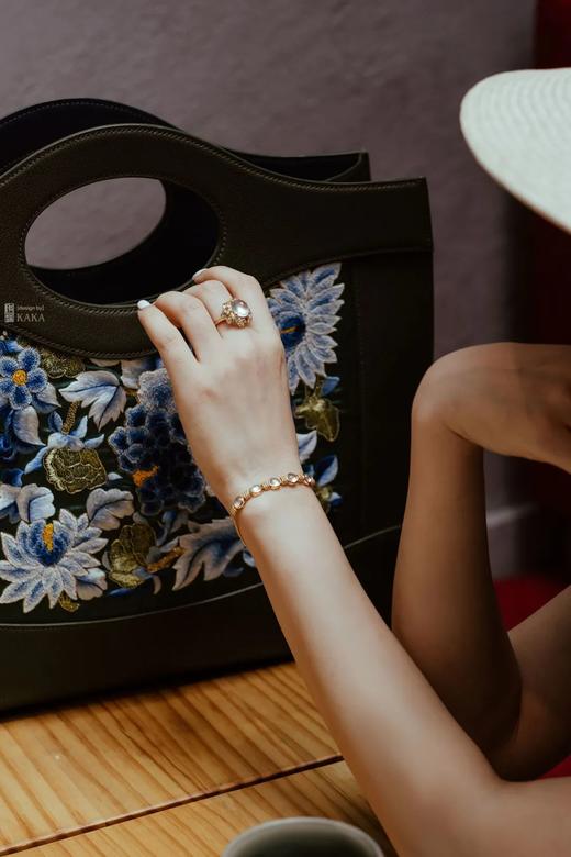 夜曲 |  茅台级玻璃种白蛋戒指 商品图5