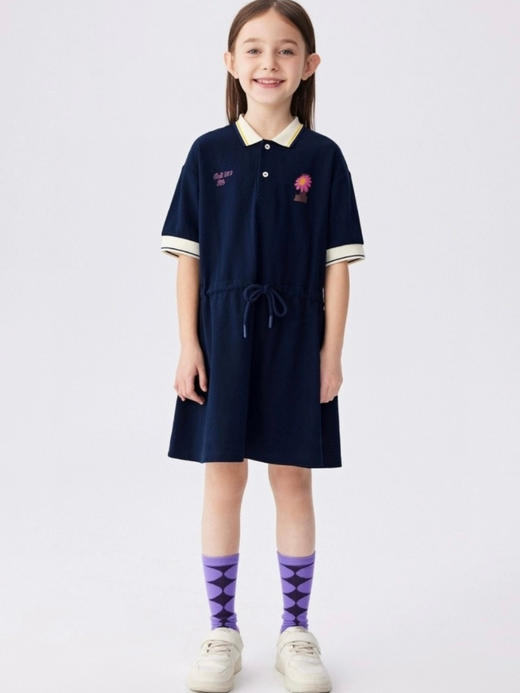 😍【棉心果夏季新款连衣裙】🐄1、棉珠地棉面料透气舒适感极佳，🌈柔软细腻更为卓越区别于传统珠地棉😋“硬邦邦”的粗糙质感！ 商品图1