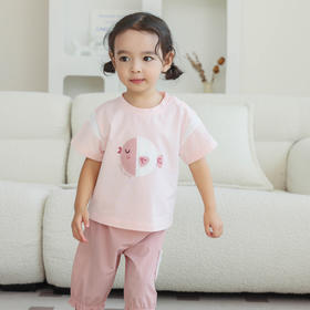棉果果夏季新品女童纯棉短袖T恤M222140224210