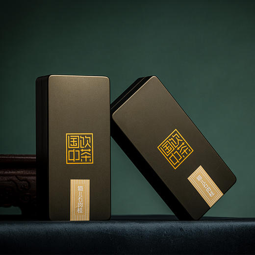 中茶海堤乌龙茶国饮中茶武夷猫儿石肉桂礼盒80克(10克*8泡) 商品图2