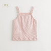 【马克珍妮 芦芙】2024夏装女童柔软弹力罗纹针织吊带背心240563 商品缩略图2