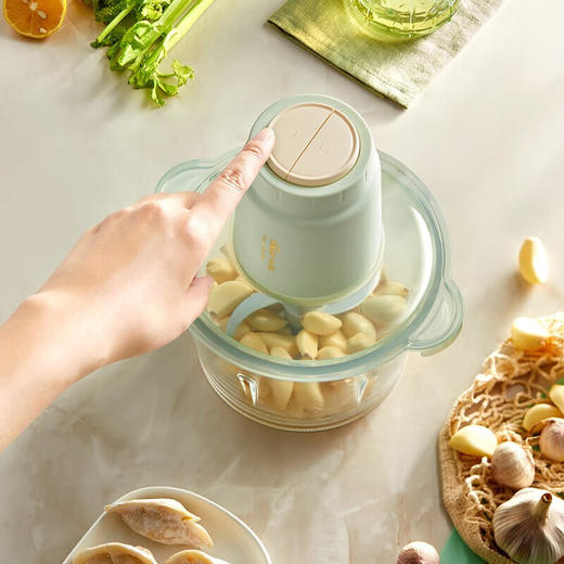 小熊（Bear） 绞肉机家用 绞馅机 碎肉机 电动多功能料理搅拌打肉饺子肉馅蒜蓉机QSJ-E03K6 【ZMD安心系列】 QSJ-E03K6 商品图3