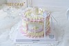 1027CAKE |  复古裱花 芭蕾风丝带蛋糕 商品缩略图0