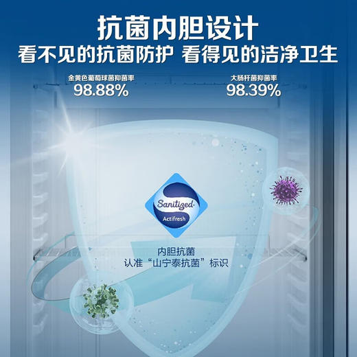 海尔冰柜商用展示柜立式冷藏柜保鲜大容量商超便利店水果饮料冷柜 SC-309J丨 280L 商品图3