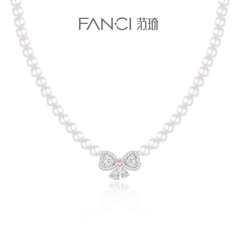【明星同款】FANCI范琦【灵动结系列】甜蜜结项链女款轻奢小众设计高级感礼物