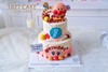 1027CAKE | 面包超人 双层款式 翻糖装饰 周岁 商品缩略图0