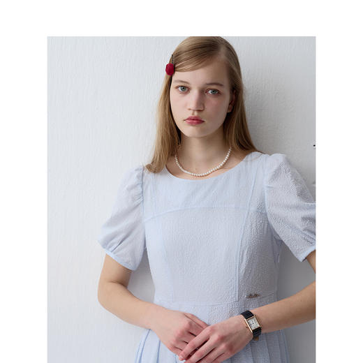 TeenieWeenie小熊简约连衣裙女夏季女短裙TTOW242505T 商品图1