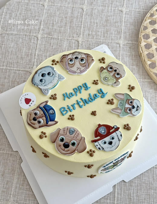 汪汪队图标蛋糕 商品图0