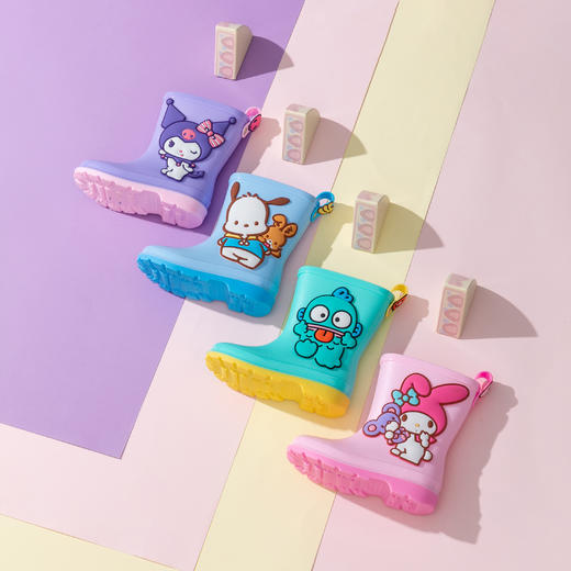 2024新款儿童雨鞋EVA材质防臭防滑【SY243333/4/5】 商品图1