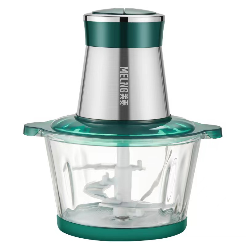 美菱绞肉机加厚钢化玻璃2.2L