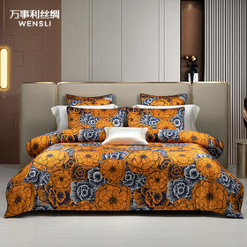 万事利“花锦年华”床品四件套（四季版）