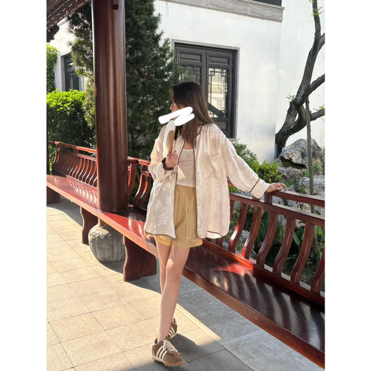 25特价 2404301   国风提花衬衫 商品图8