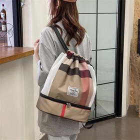 【一包多用，多色可选！】干湿分离游泳休闲双肩包，2024韩版简约瑜伽包轻便防泼水旅行包，运动 健身 旅行 一包搞定-lm！