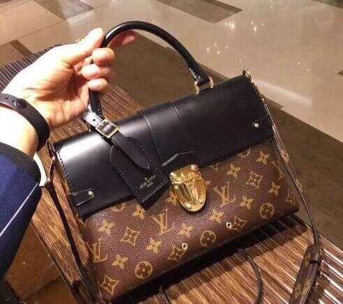 LV路易威登One Handle老花邮差包手提单肩斜挎女包 商品图0