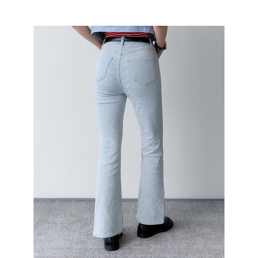 TeenieWeenie小熊卡通牛仔裤女夏季女长裤TTTJ242504T 商品图2